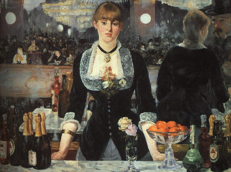 Edouard Manet The Bar at the Folies Bergere